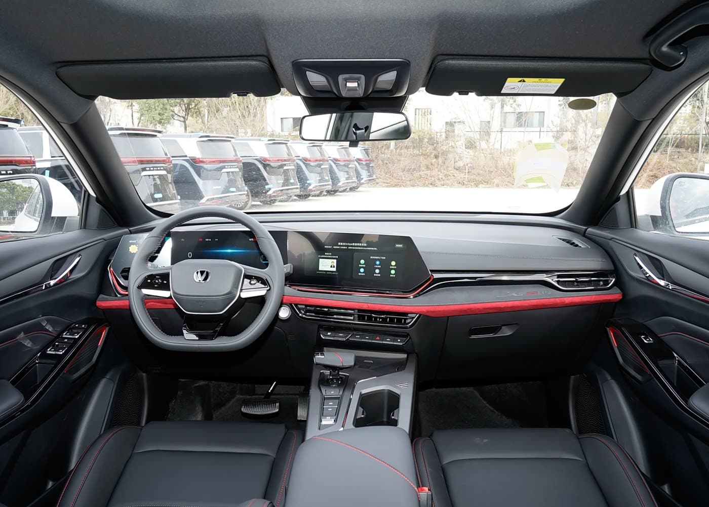 2024 Changan X5 Plus dashboard and cockpit — compact SUV for export